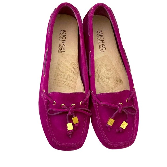 Michael Kors Shoes - Michael Kors Purple Moccasins Sz 5